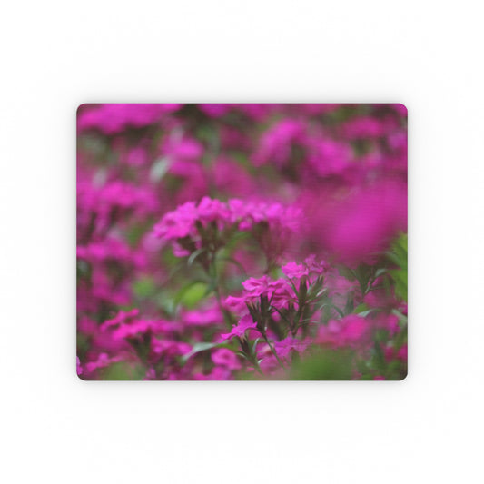 NN Rectangular Mouse Pad Purple Pinkish Flowers