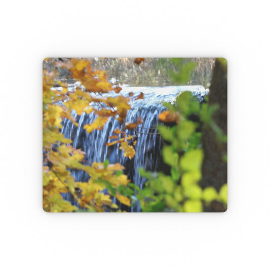 NN Rectangular Mouse Pad Autumn Waterfall