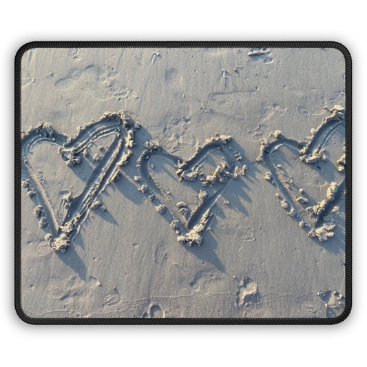 NN Gaming Mouse Pad Three Hearts In Sand