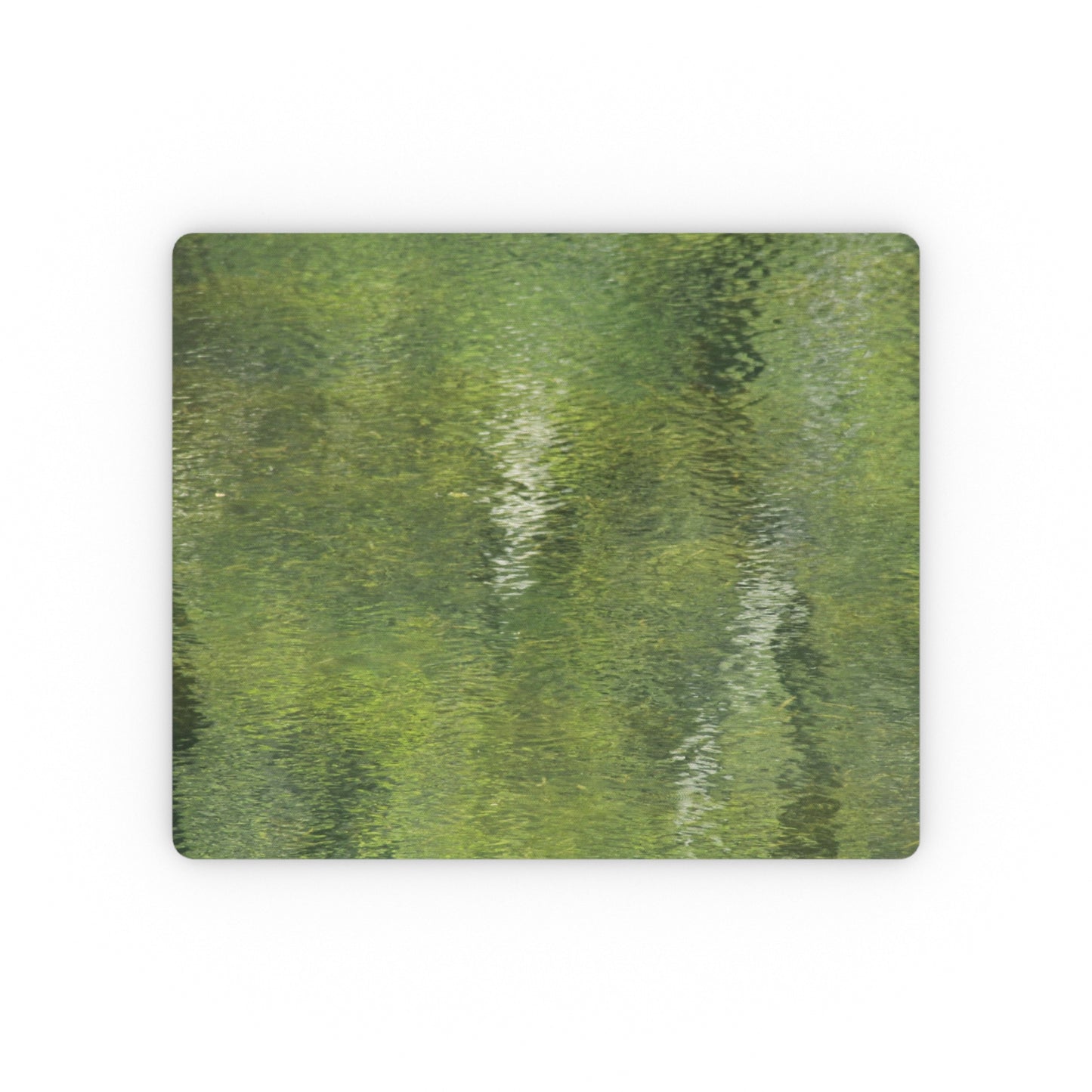 NN Rectangular Mouse Pad Trees Reflection