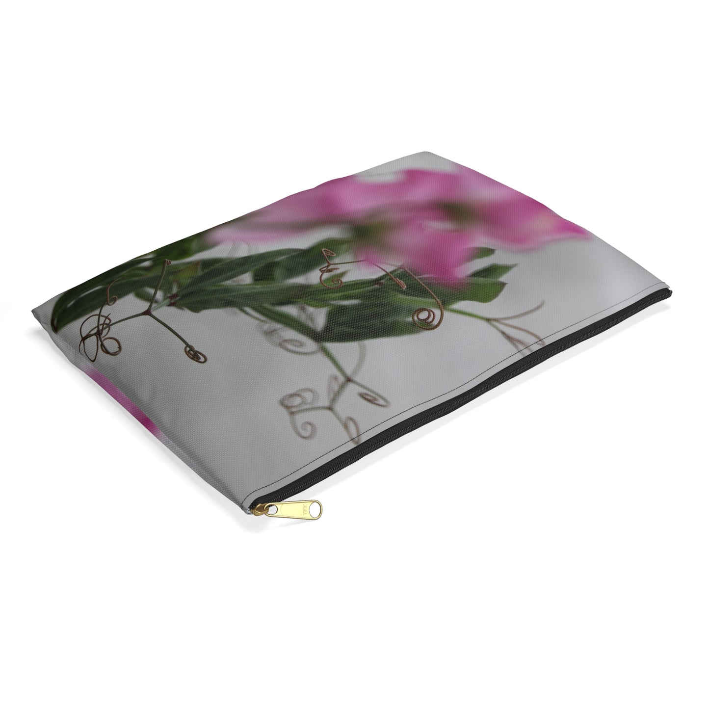 NN Accessory Pouch Pink Abstract Flowers