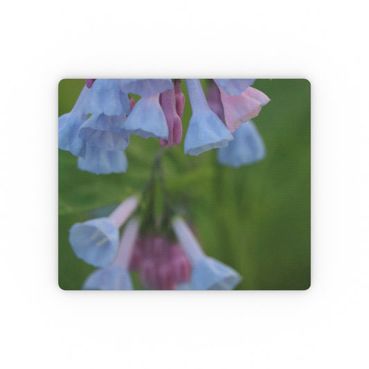 NN Rectangular Mouse Pad Pale Trumpet Flowers