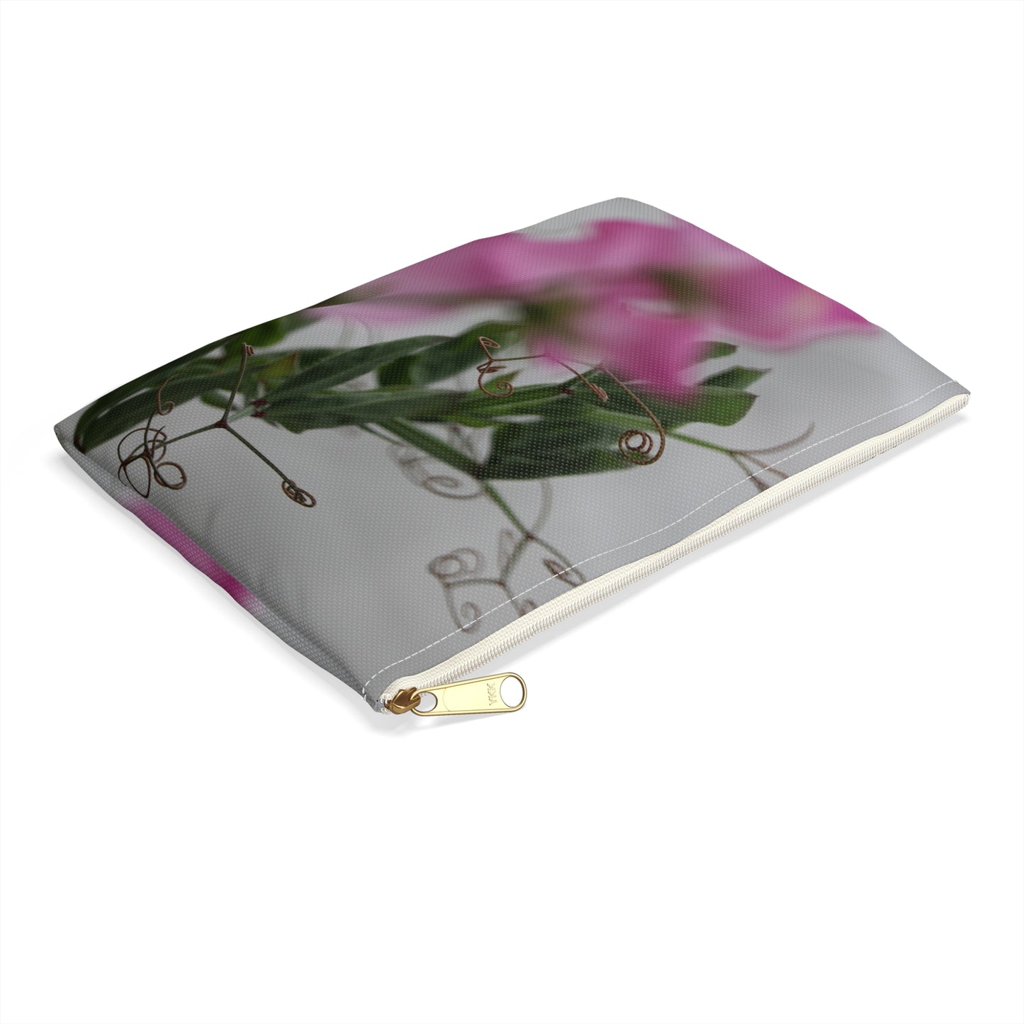 NN Accessory Pouch Pink Abstract Flowers