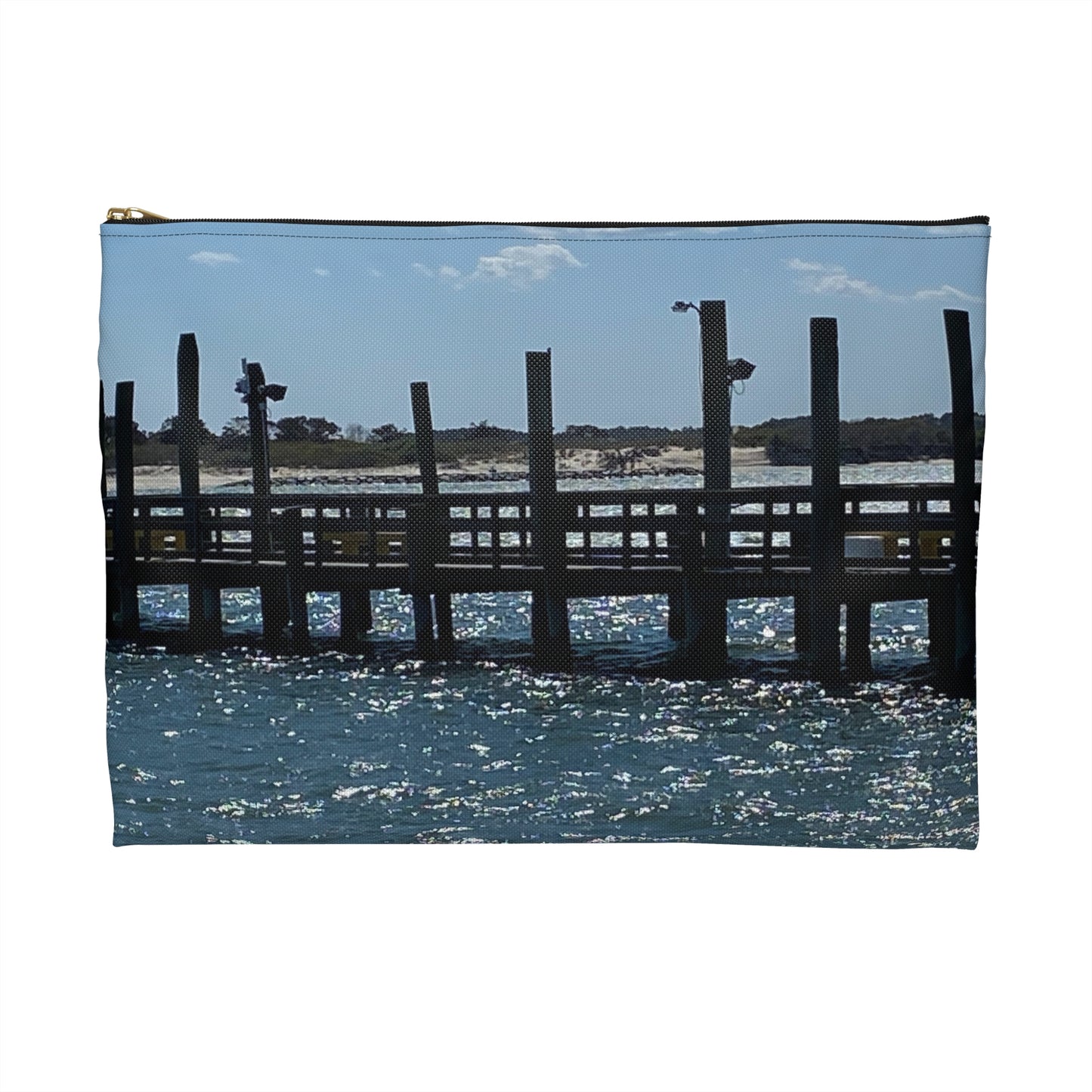 NN Accessory Pouch Blue Sky Oceanic Fishing Pier