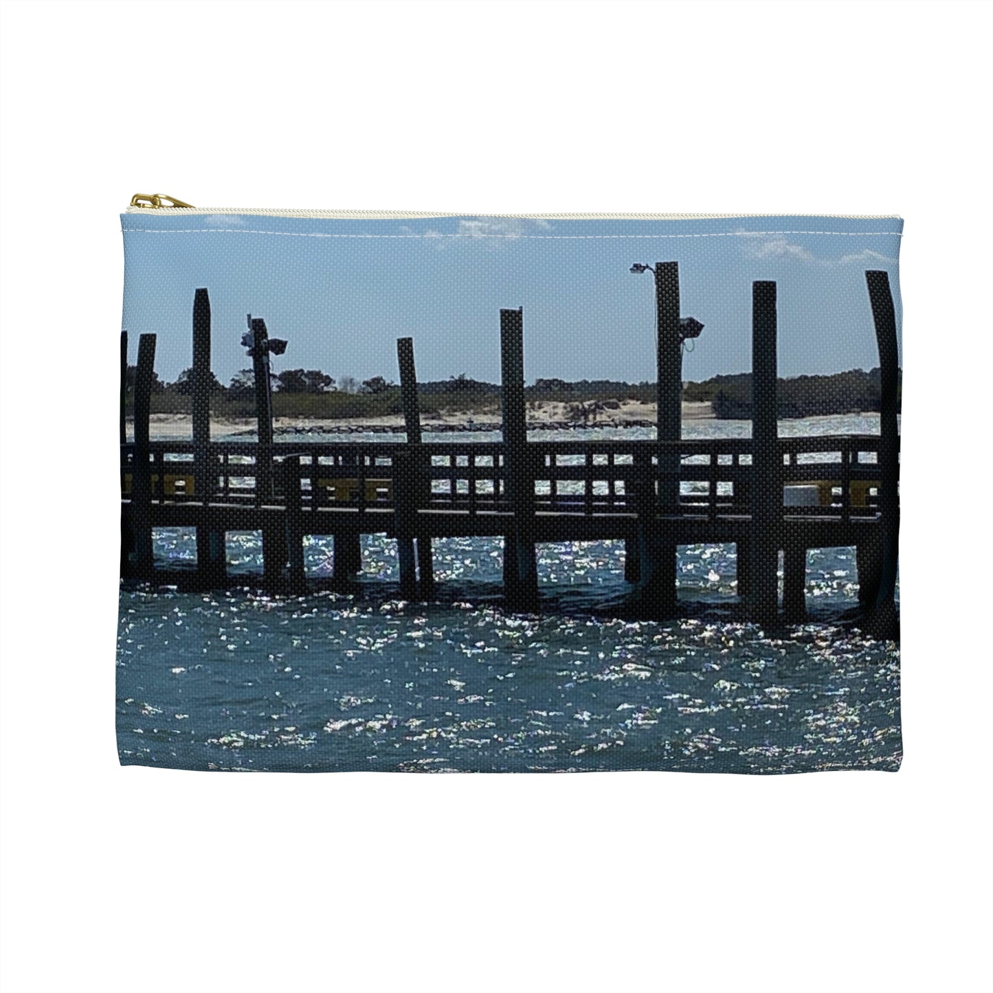 NN Accessory Pouch Blue Sky Oceanic Fishing Pier