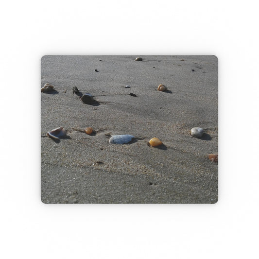 NN Rectangular Mouse Pad Colorful Pebbles On Beach