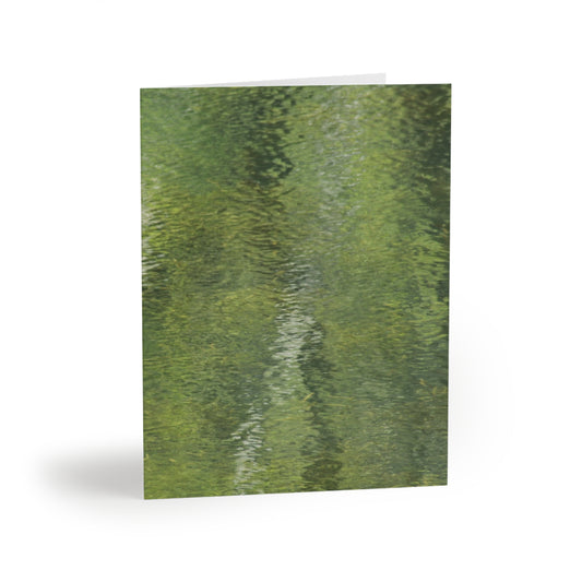 NN Greeting cards 8 pcs Trees Reflections