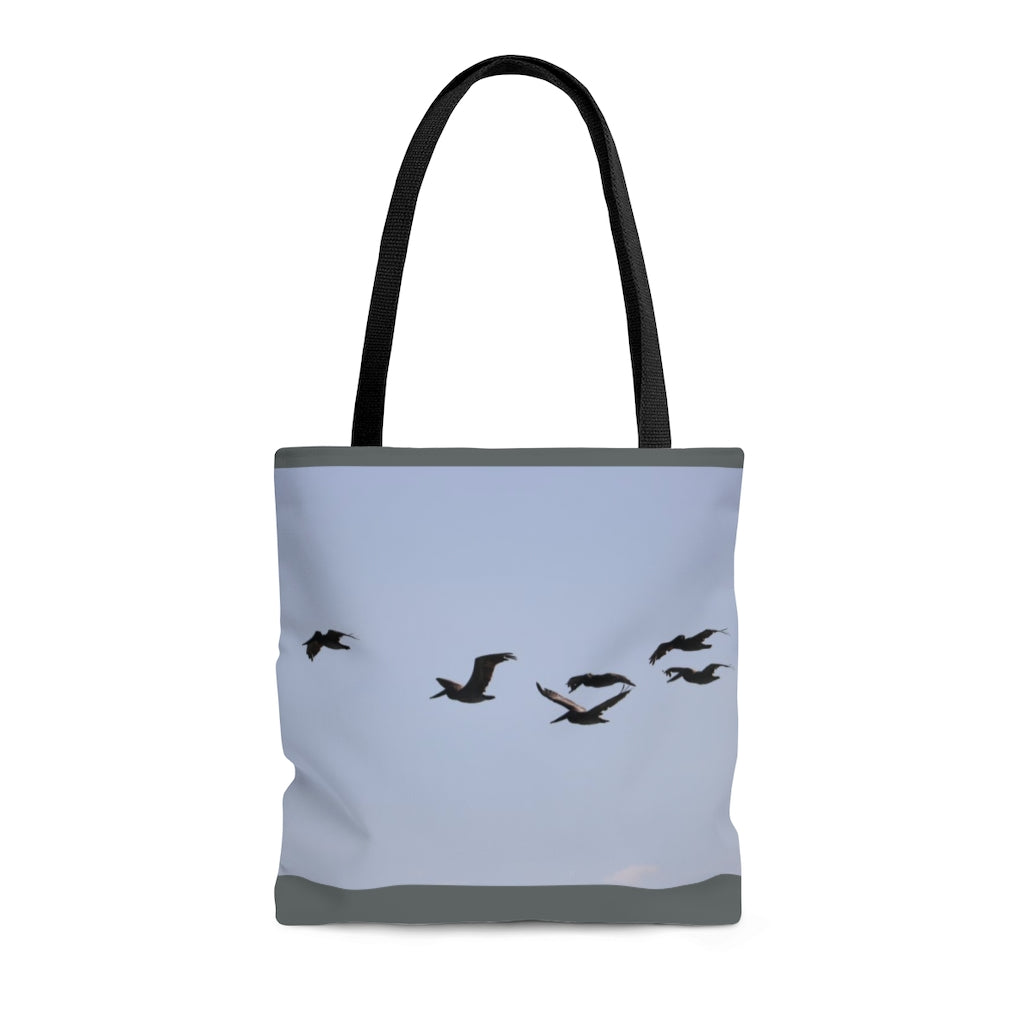 NN AOP Tote Bag Six Pelicans