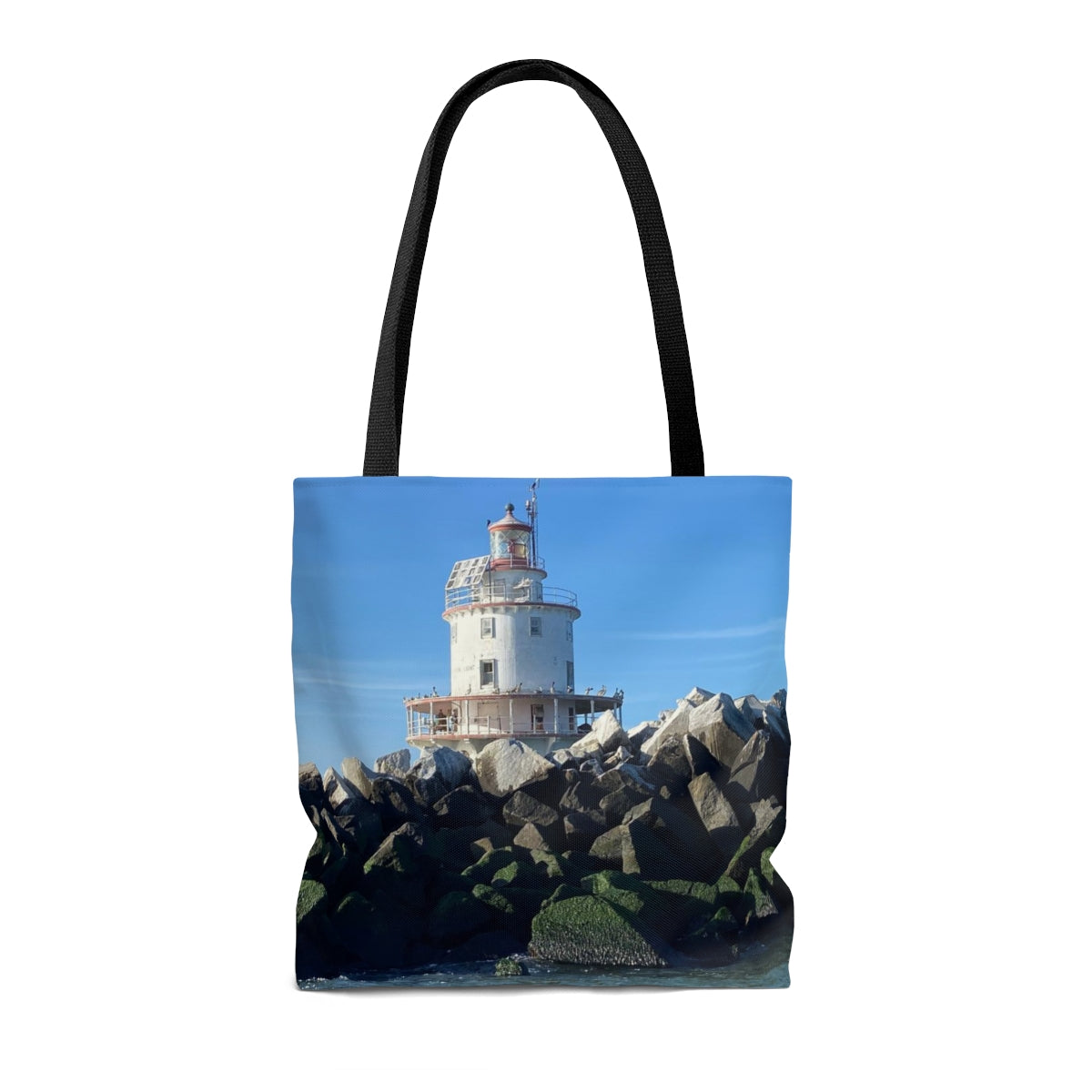 NN AOP Tote Bag Brandywine Shoal Light