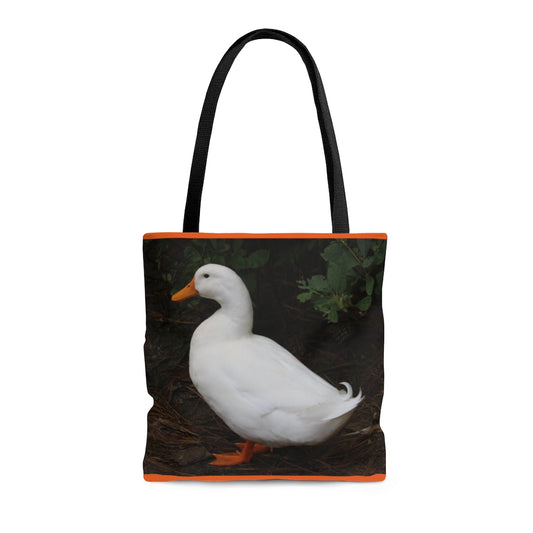 NN AOP Tote Bag White Duck