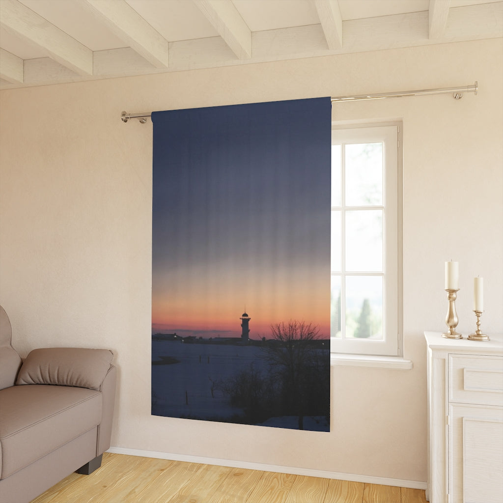 NN Window Curtains (1 Piece) (LM) Tower Sky