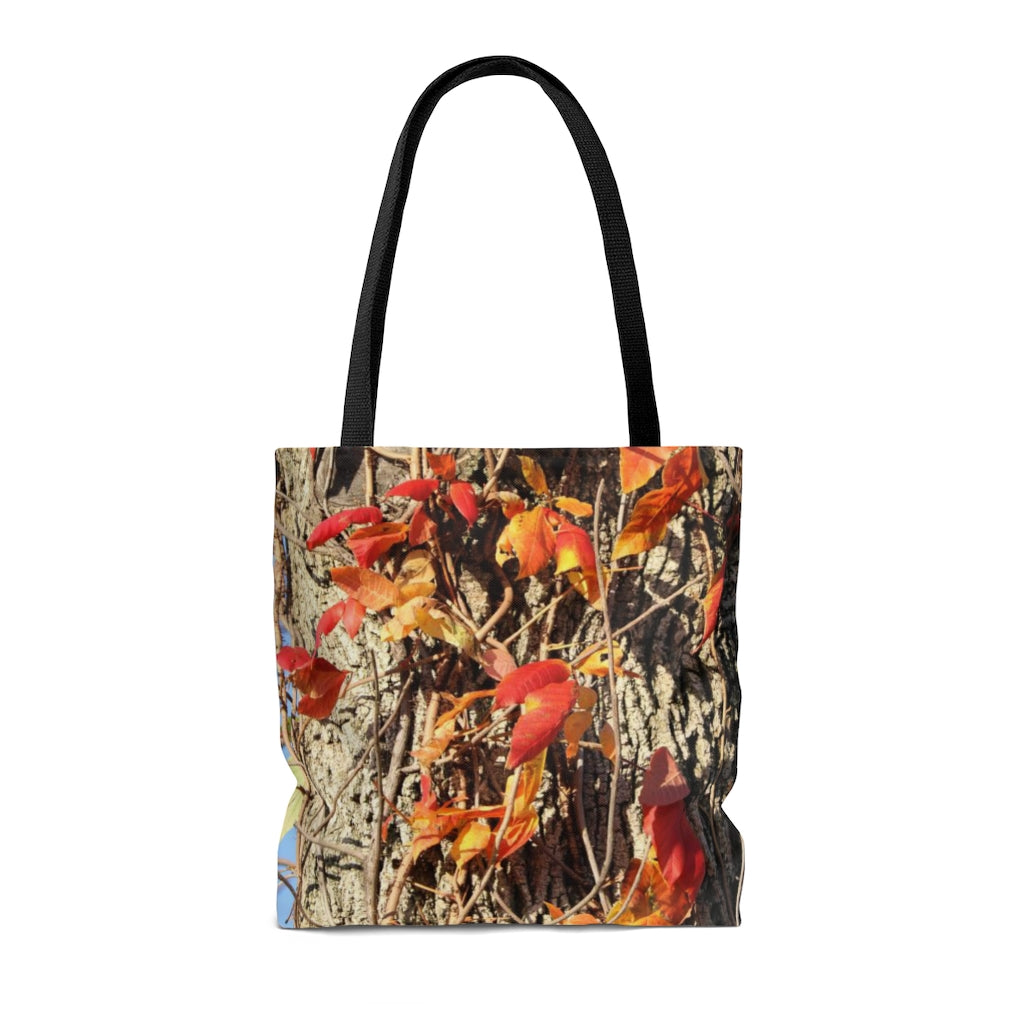 NN AOP Tote Bag Fire Leaves Tree