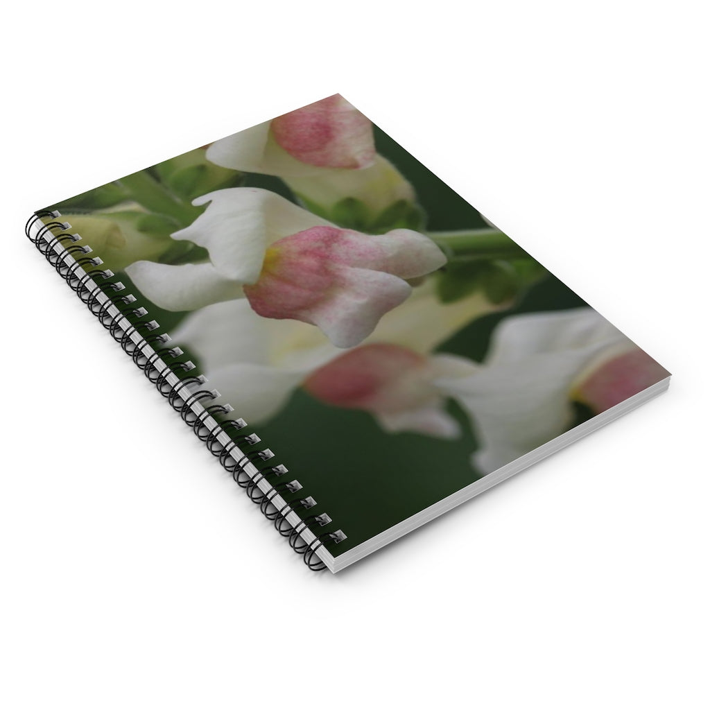 NN Spiral Notebook - Ruled Line White & Pinks