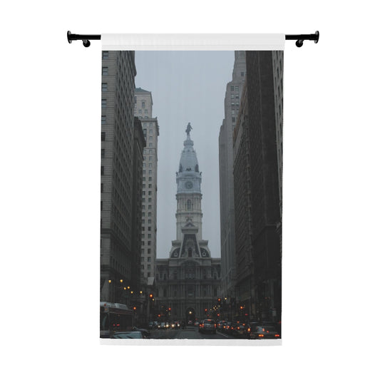 NN Window Curtains (1 Piece) Philadelphia White Sky