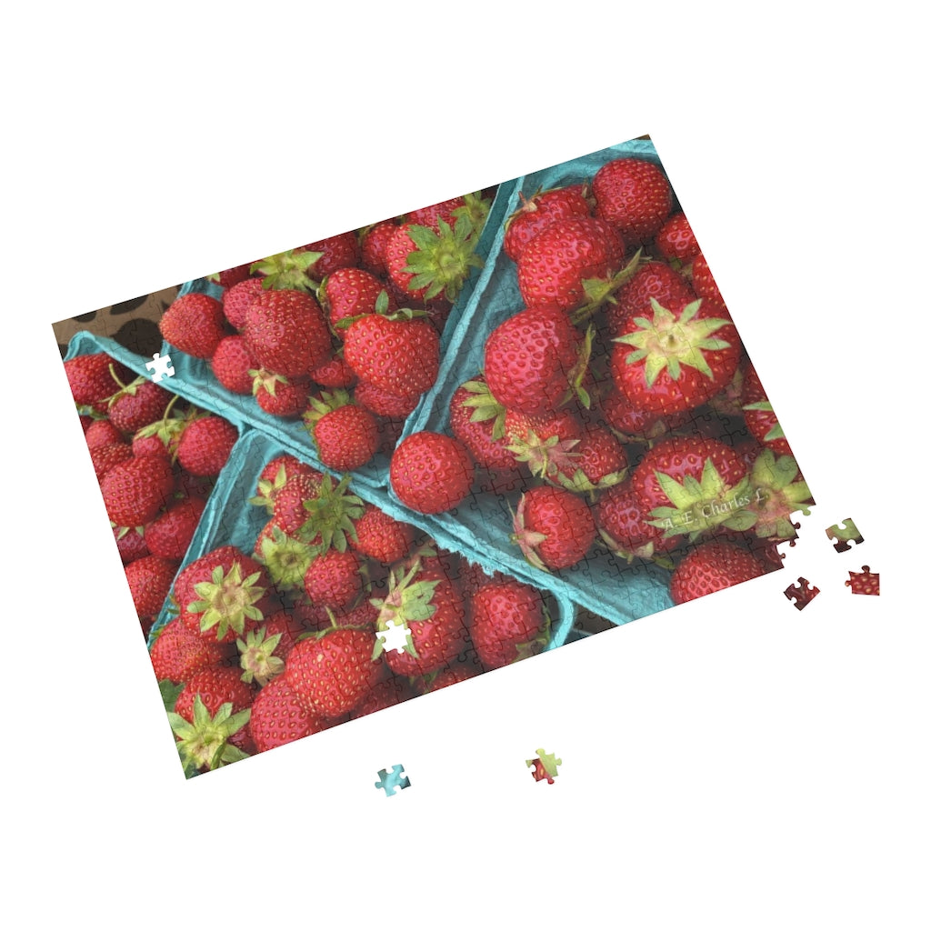 Puzzle 500 Pieces Lots Of Strawberries