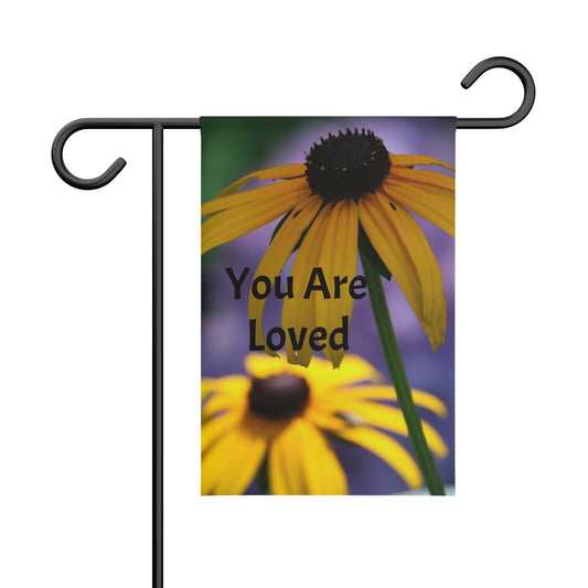 NN Garden Banner 2 Black Eyed Susans & Purple