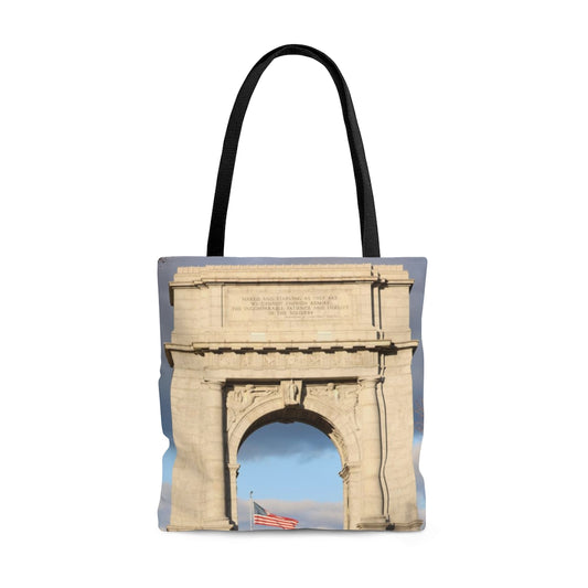 NN AOP Tote Bag VF National Memorial Arch & American Flag