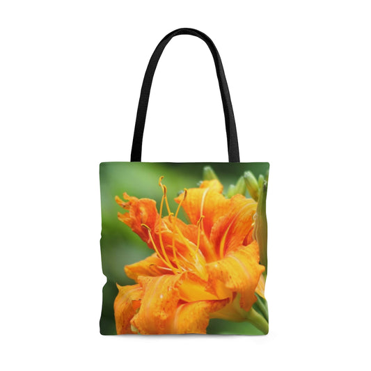 NN AOP Tote Bag Orange Flower (TL)