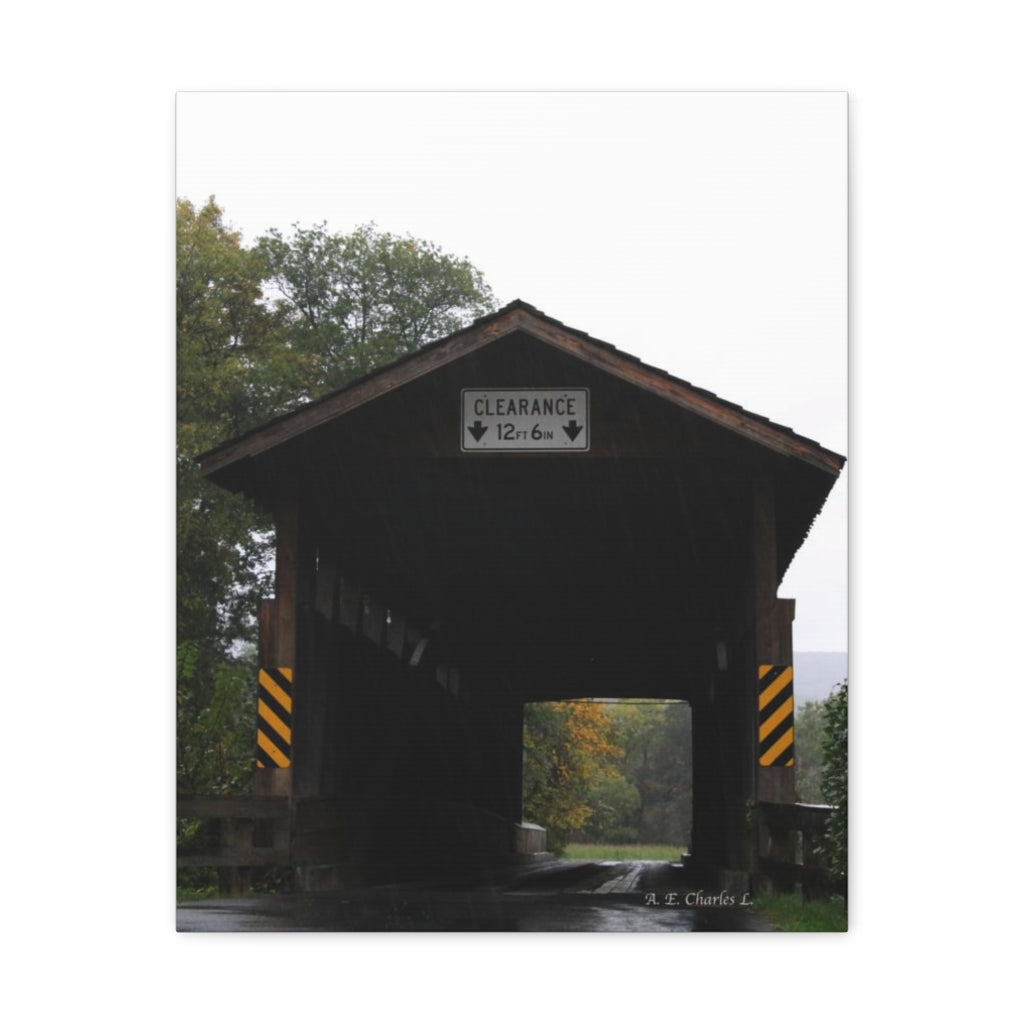 Canvas Gallery Wraps Covered Bridge