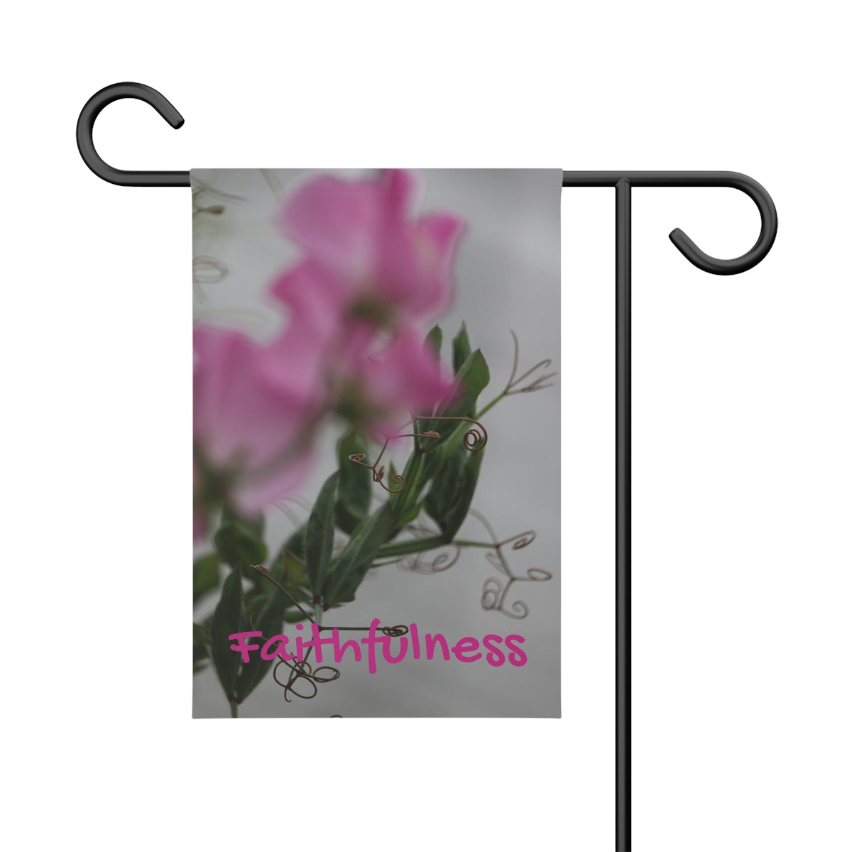 NN Garden Banner Pink Abstract Flowers