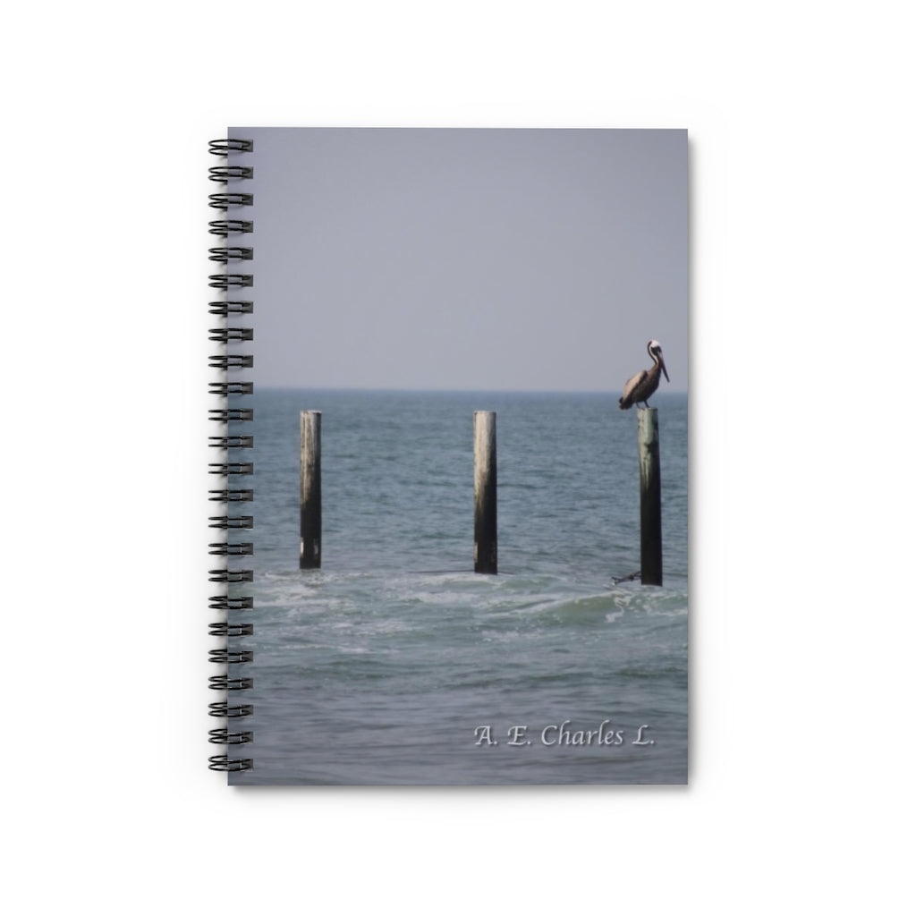 Spiral Notebook - Ruled Line NC Pelican