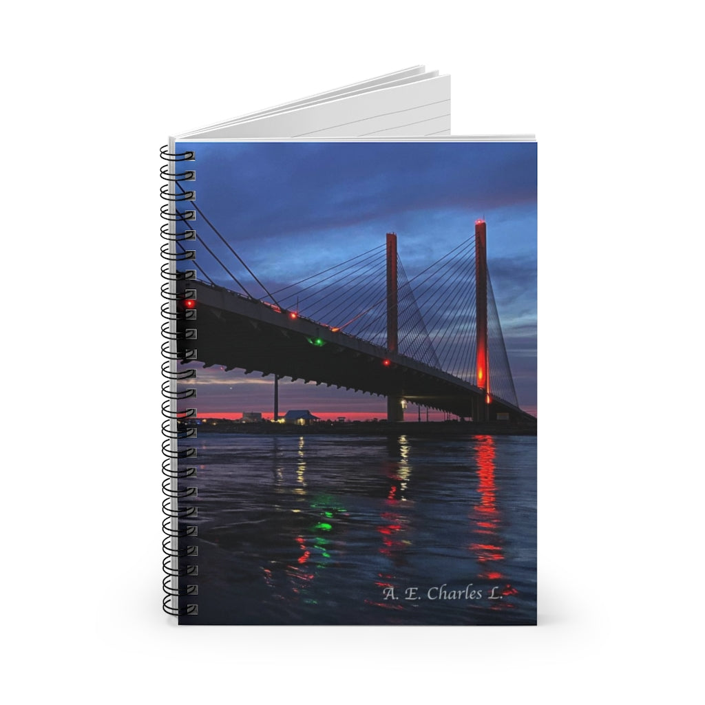 Spiral Notebook - Ruled Line DE Bridge