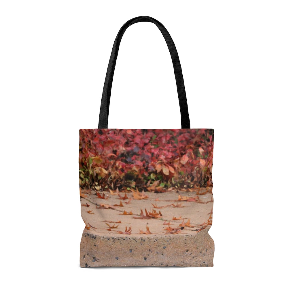 NN AOP Tote Bag Fall Sidewalk