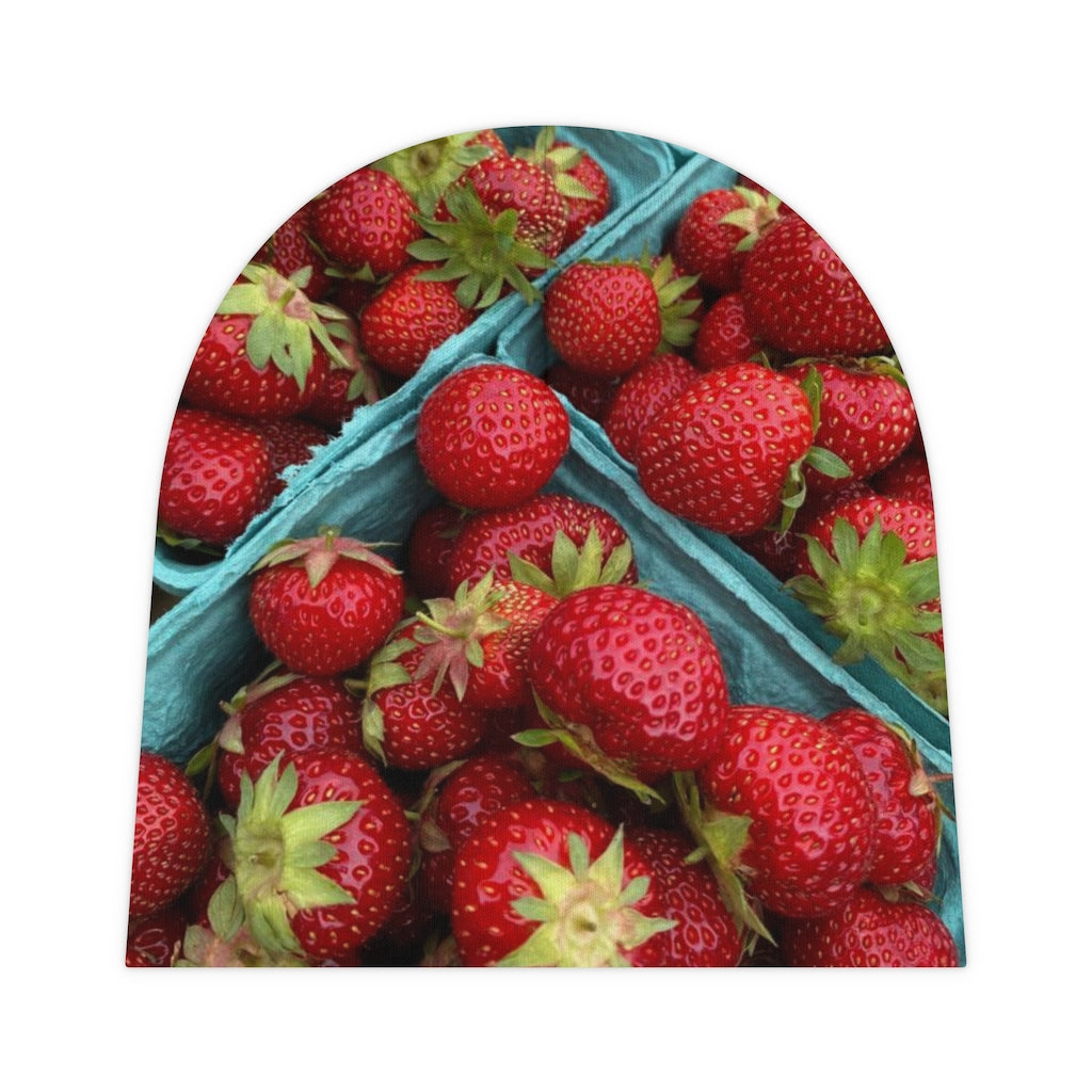 NN Baby Beanie Lots Of Strawberries