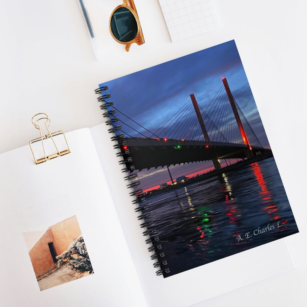 Spiral Notebook - Ruled Line DE Bridge