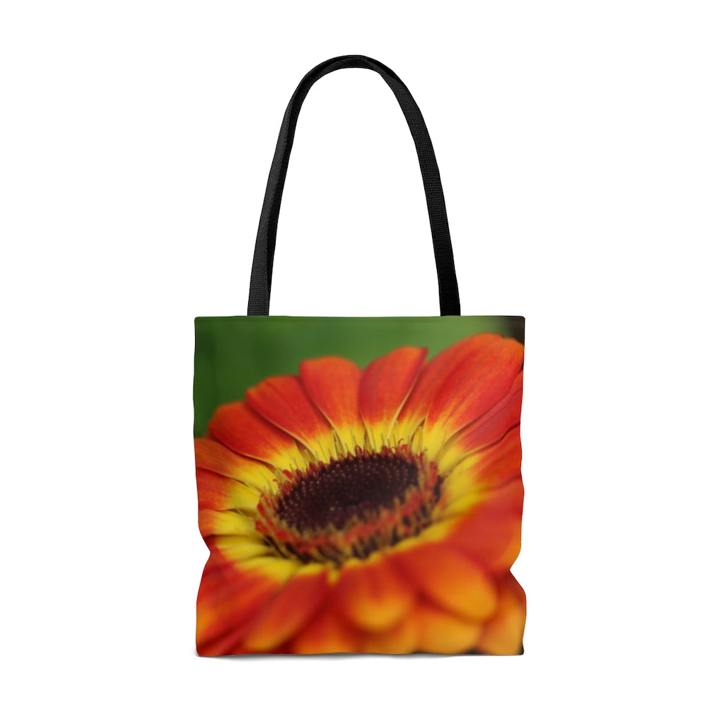 NN AOP Tote Bag Orange Yellow Flower