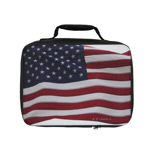 Lunch Bag American Flag