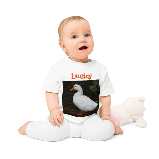 NN Baby T-Shirt White Duck