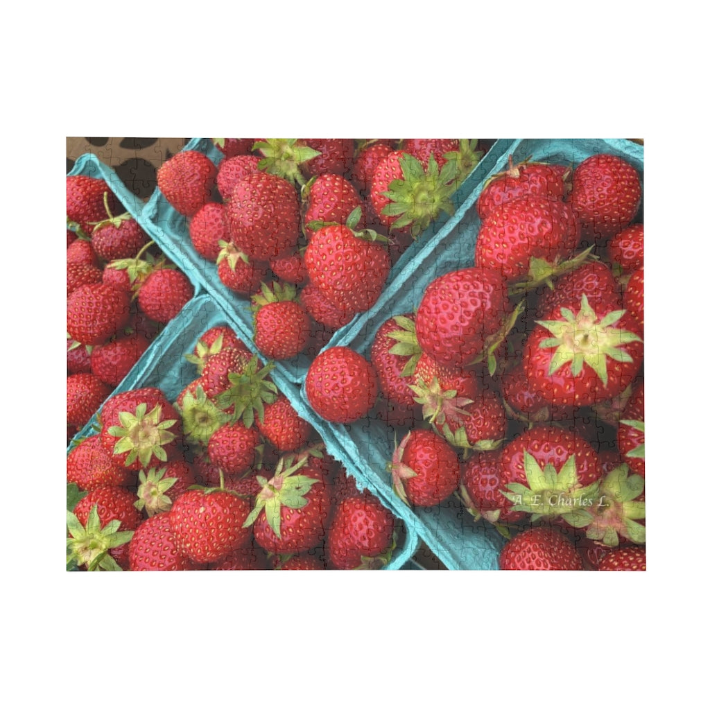 Puzzle 500 Pieces Lots Of Strawberries