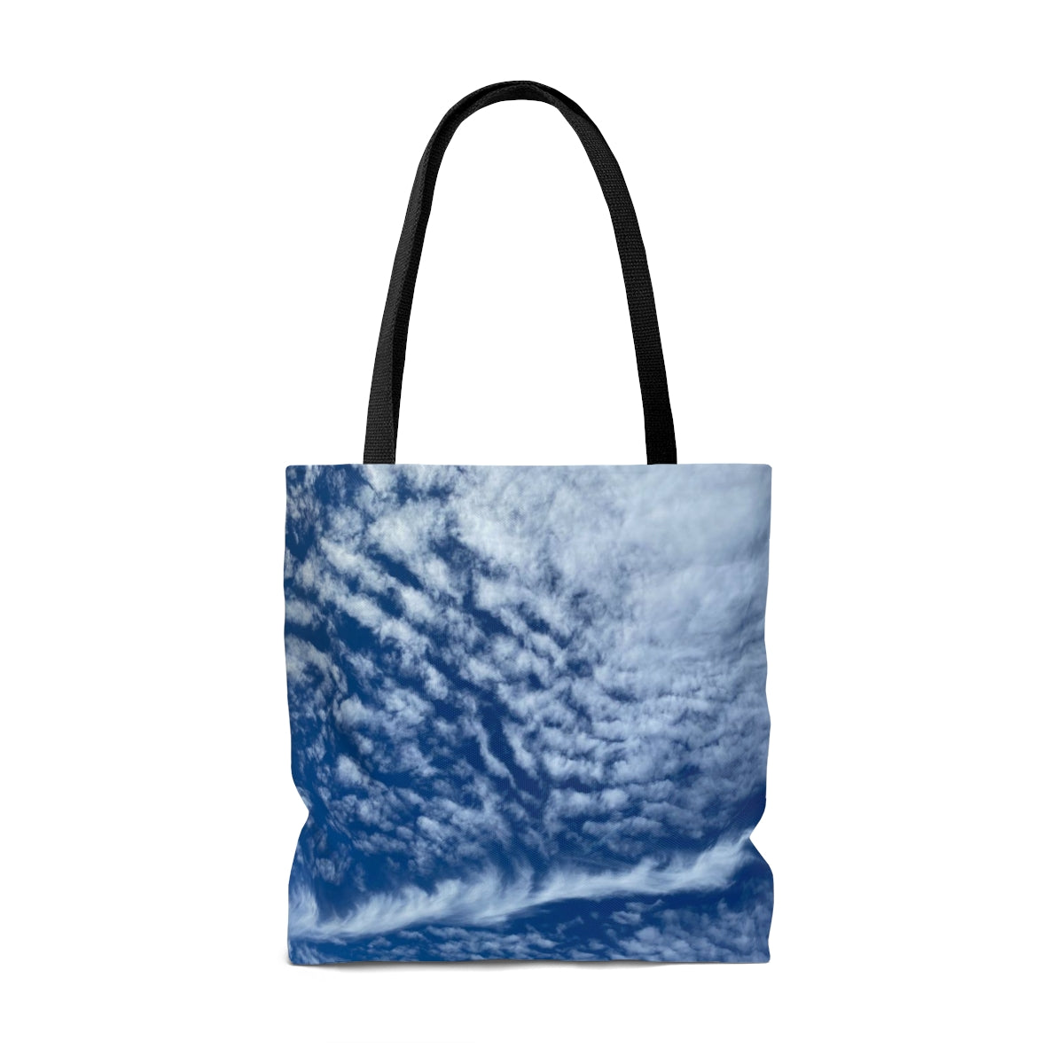 NN AOP Tote Bag Blue Blanket Of Cool Clouds