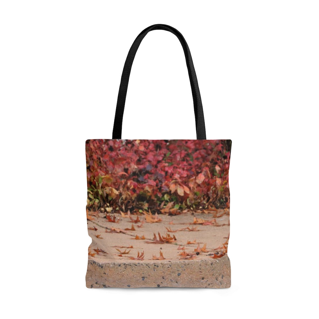 NN AOP Tote Bag Fall Sidewalk