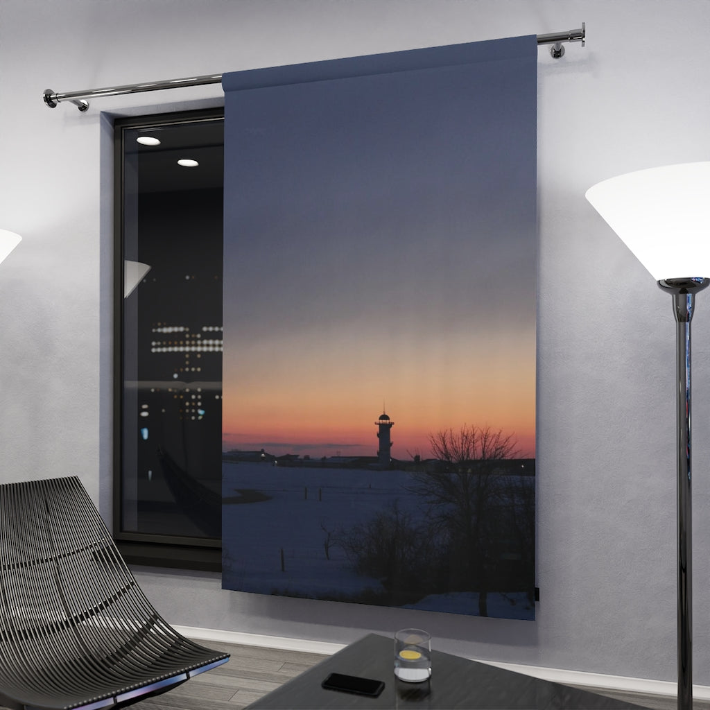 NN Window Curtains (1 Piece) (LM) Tower Sky