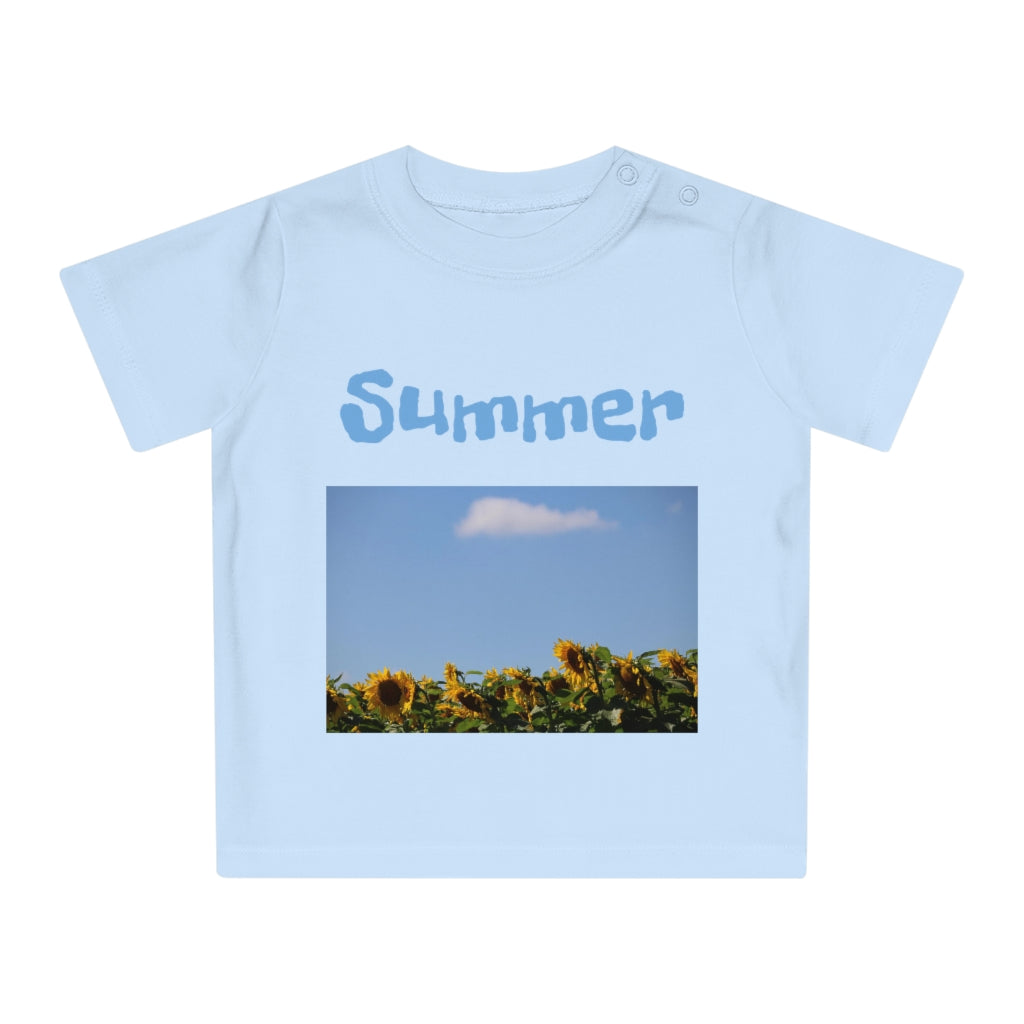 NN Baby T-Shirt Sunflowers & Blue Sky