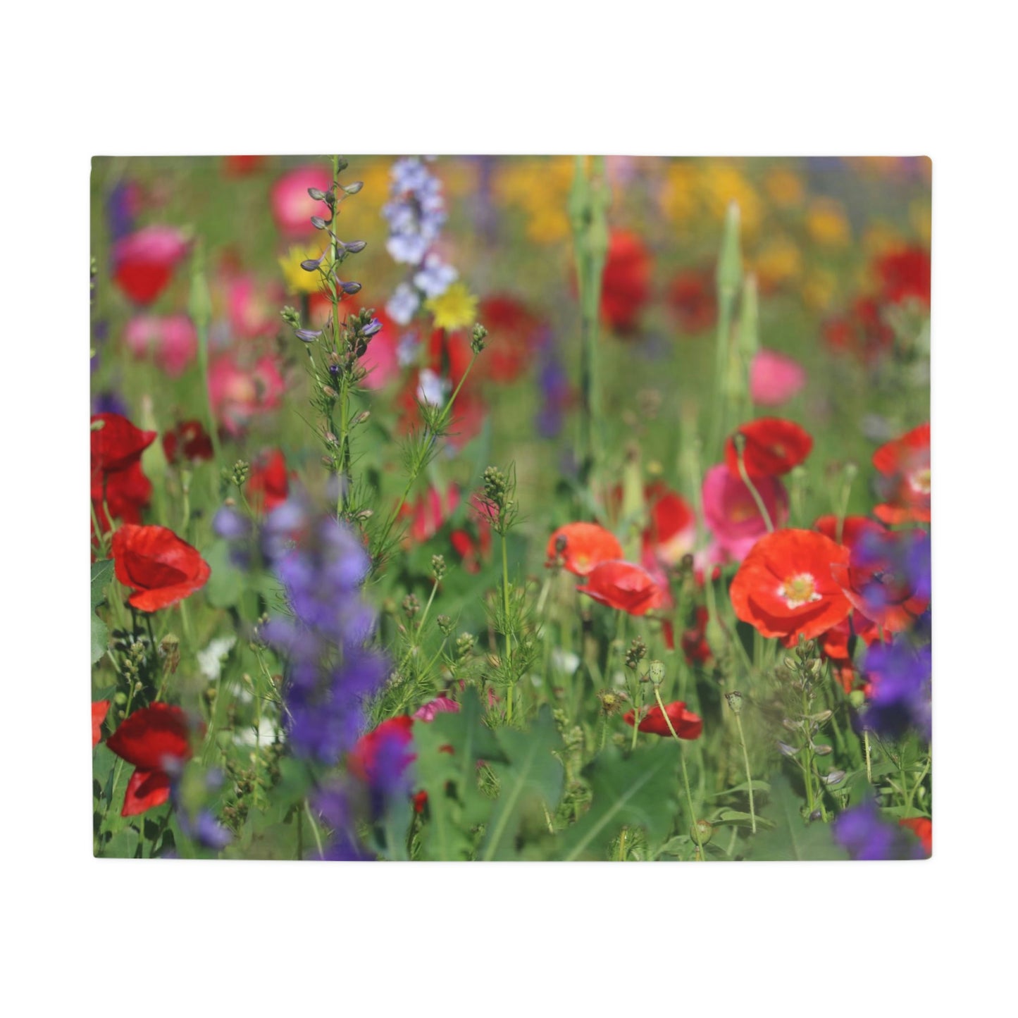 NN Plush Fleece Blanket Wildflowers