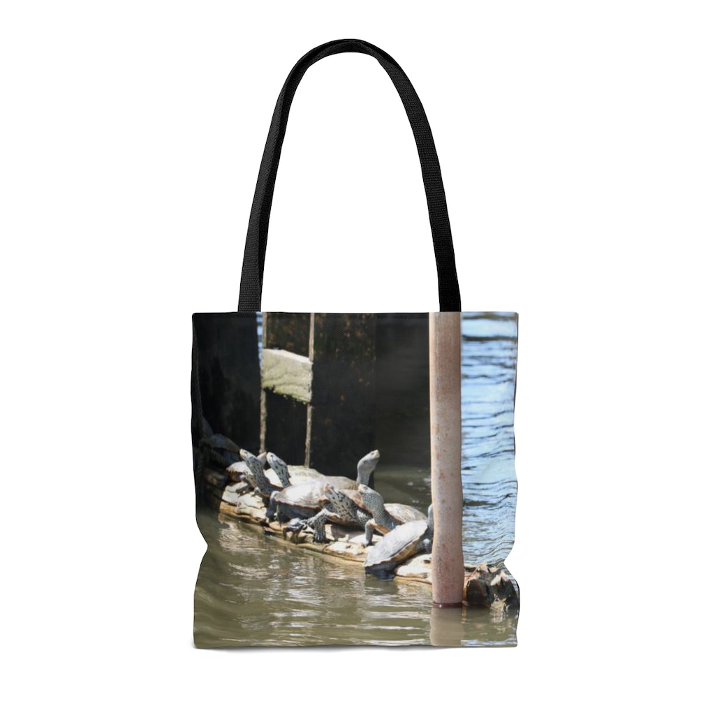 NN AOP Tote Bag Sunning Turtles