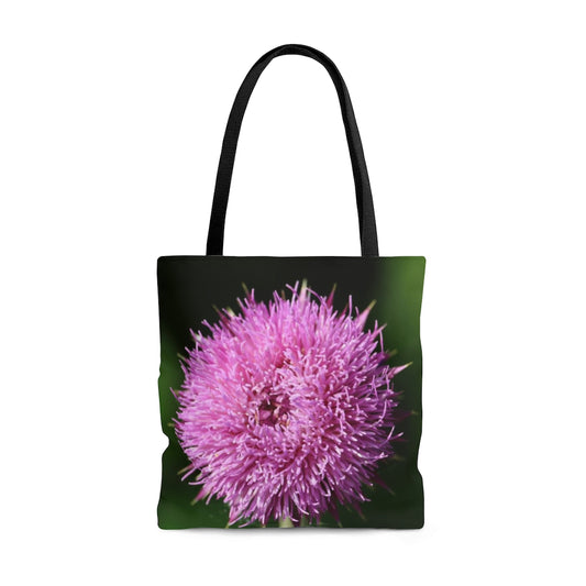 NN AOP Tote Bag Purple Ball Flower