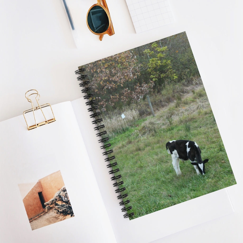 NN Spiral Notebook - Ruled Line One Calf