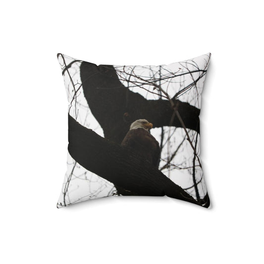 NN Spun Polyester Square Pillow Bald Eagle (CD)