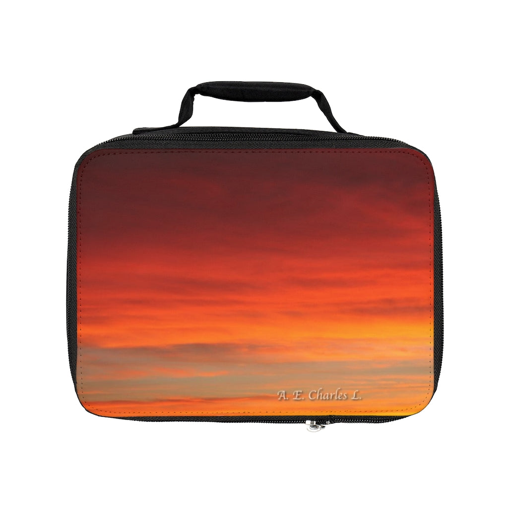 Lunch Bag Orange Sky