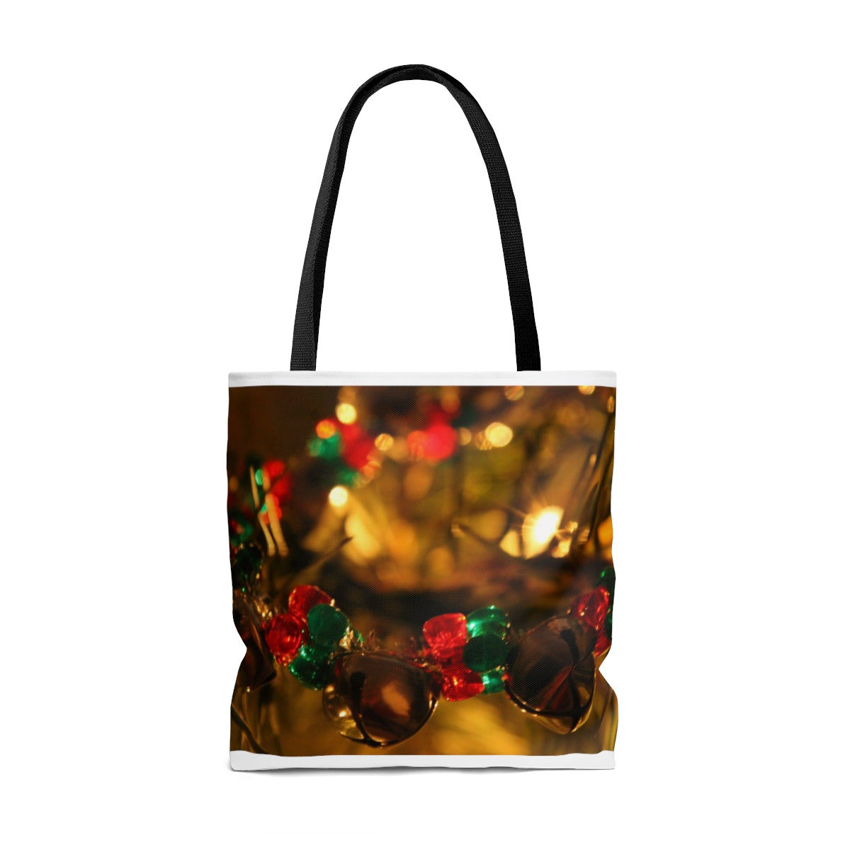 NN AOP Tote Bag Christmas Tree Bells Ornament