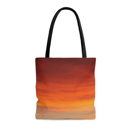 NN AOP Tote Bag Orange Sky