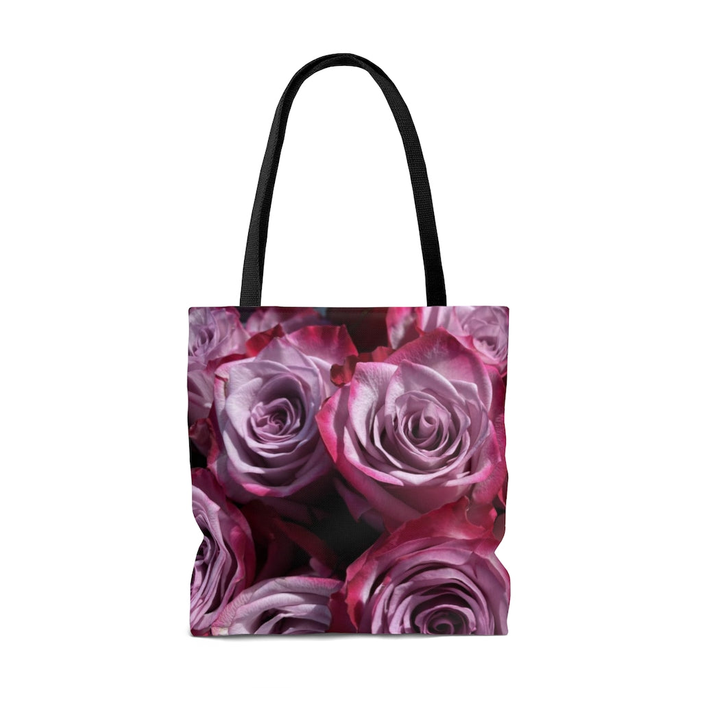 NN AOP Tote Bag Bunch Of Pink Roses