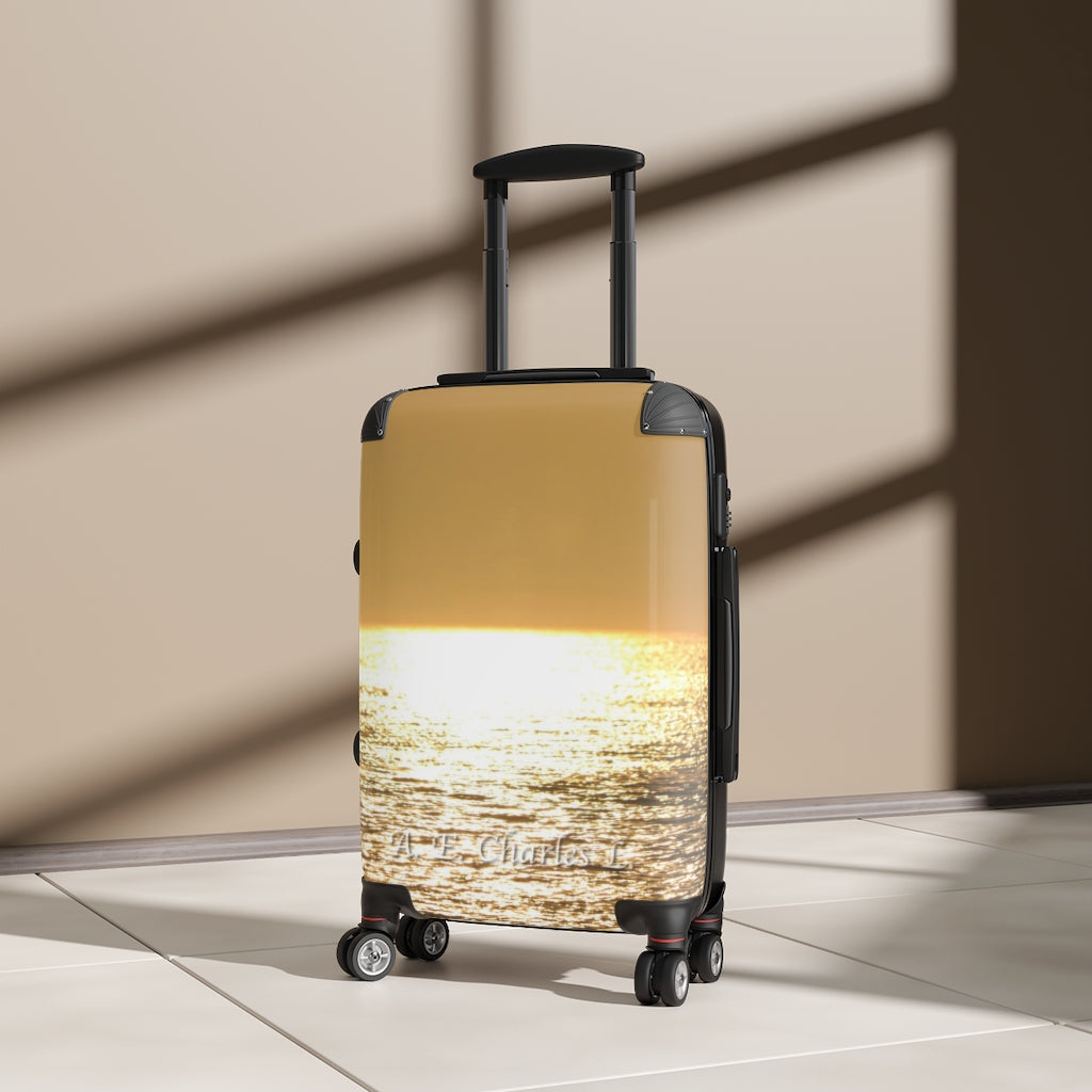 Suitcases Golden Sky & Ocean