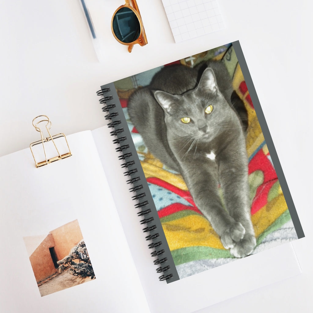 NN Spiral Notebook - Ruled Line (HB) Cat