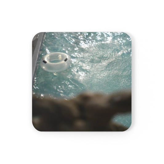 NN Cork Back Coaster Empty Floating Inner Tube