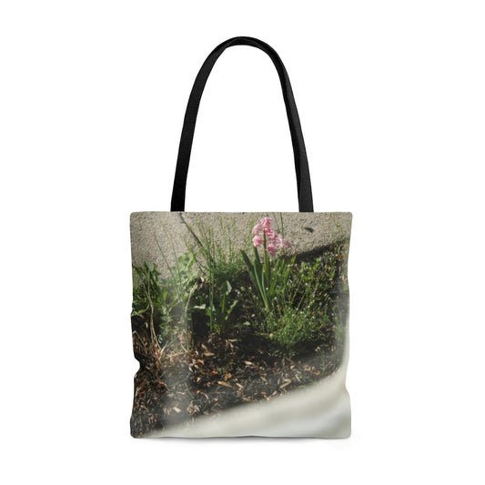 NN AOP Tote Bag (Ms) Pale Pink Hyacinths